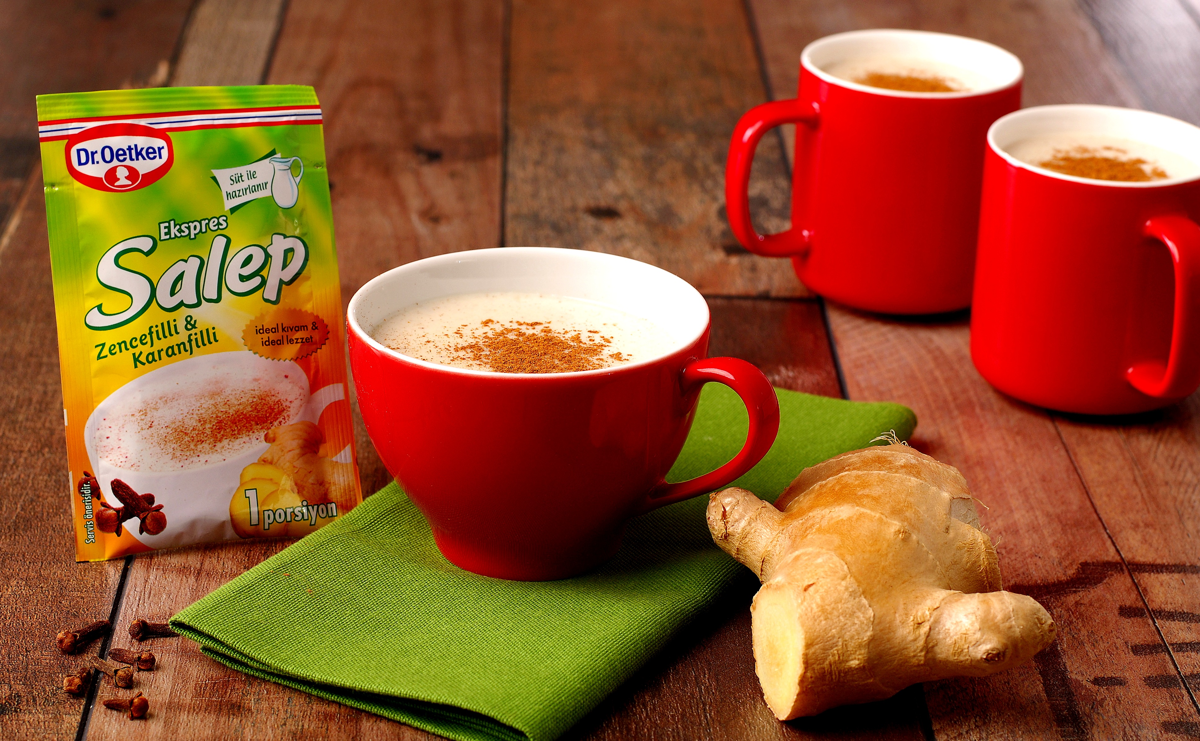 Dr. Oetker’den bir yenilik daha; Zencefilli Karanfilli Ekspres Salep! 